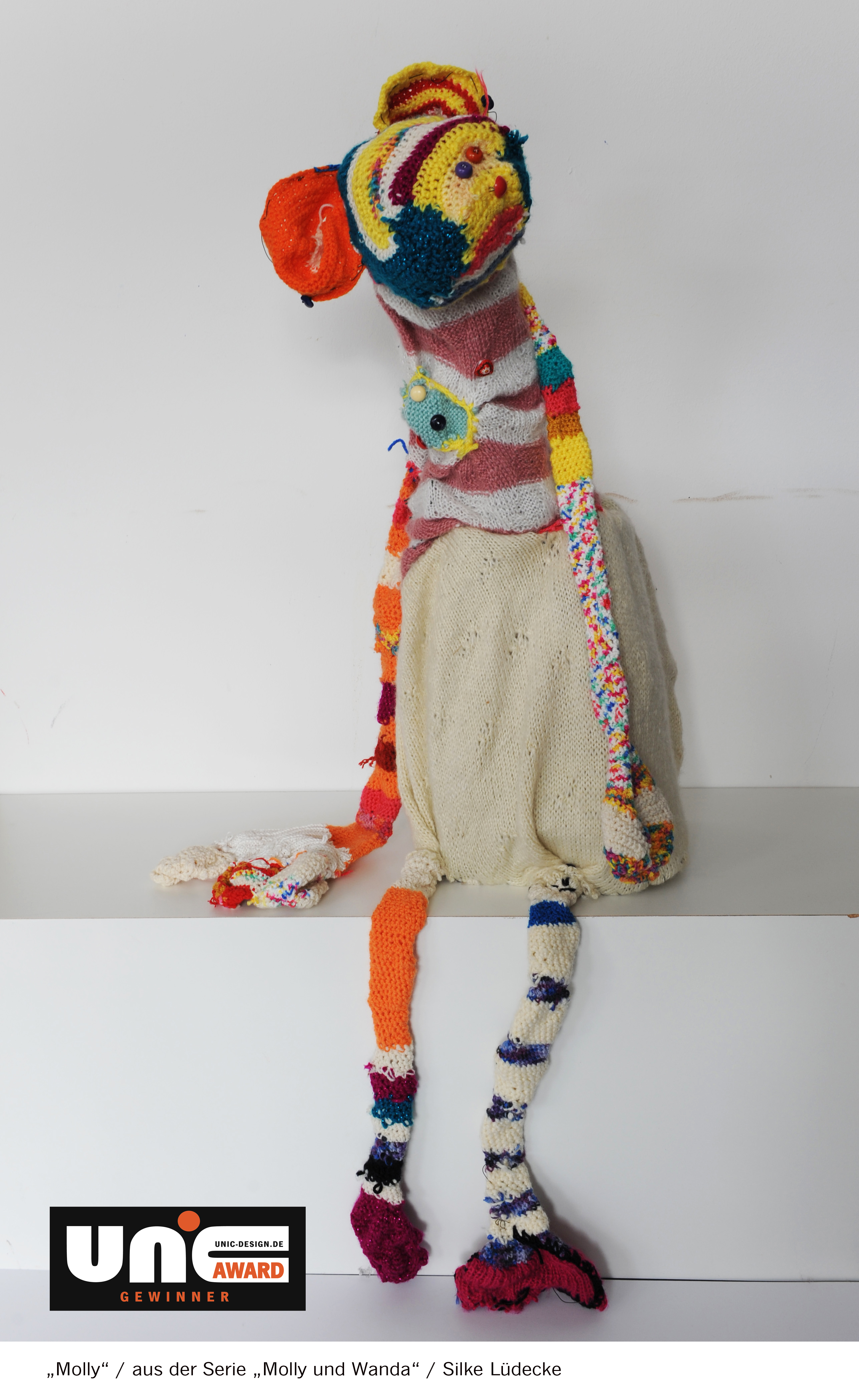 Molly von der Stoffpuppen Serie Molly und Wanda