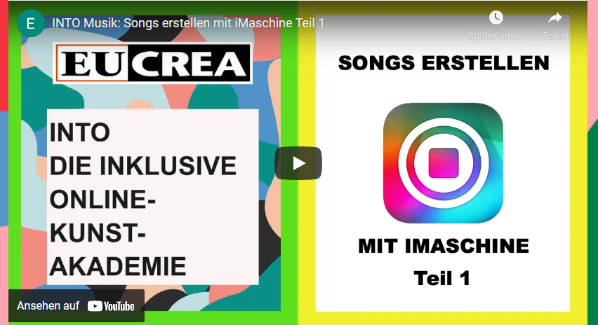 I Machine Logo und INTO Logo