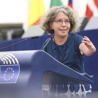 Katrin Langensiepen im EU-Parlament